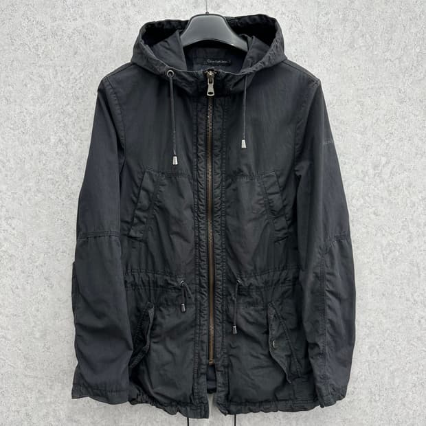 100 캘빈클라인 여자 워싱 야상 자켓