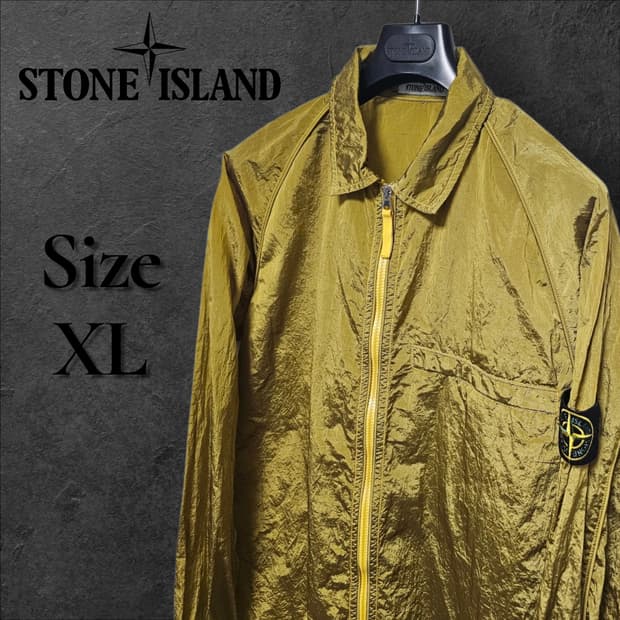 XL 스톤아일랜드 나일론메탈 오버셔츠