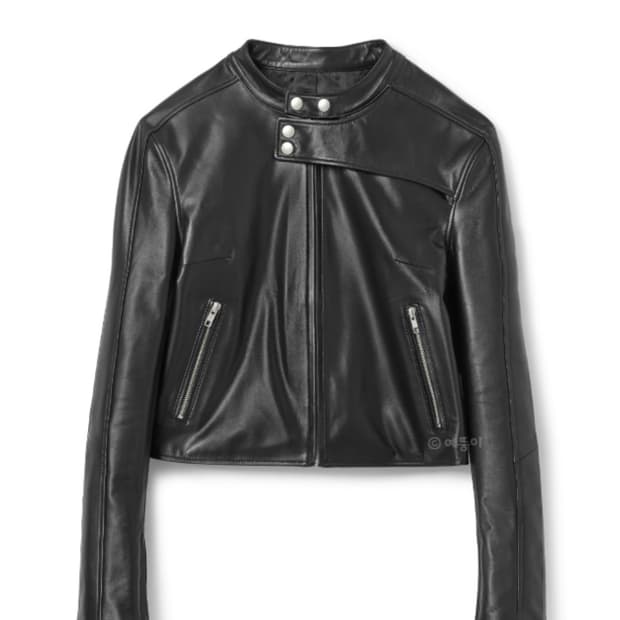 (구함) 에스이오 seo RACER ZIPPED LAMBSKIN LEAT