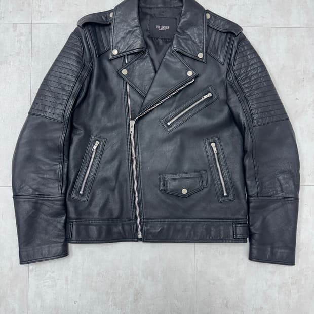 •206 LEATHER 양가죽 라이더 자켓
