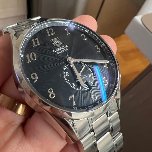 태그호이어 까레라 39mm 헤리티지 WAS2110 검판 칼리버6