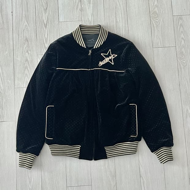 Hysteric Glamour velvet dot jumper