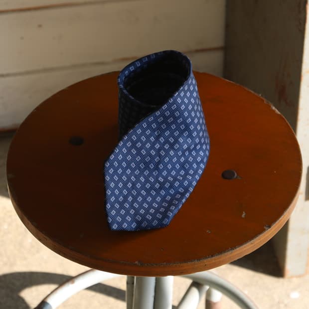 버버리 실크 패턴 넥타이