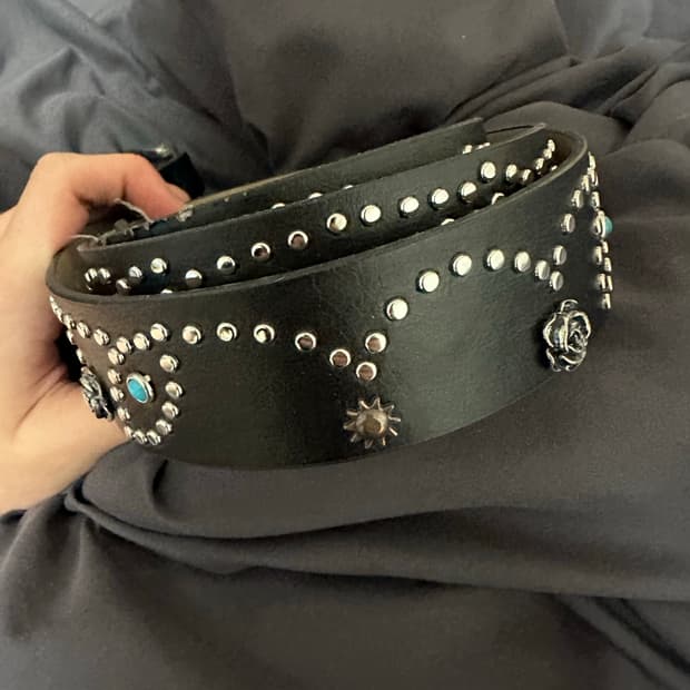 스터드 벨트 130cm