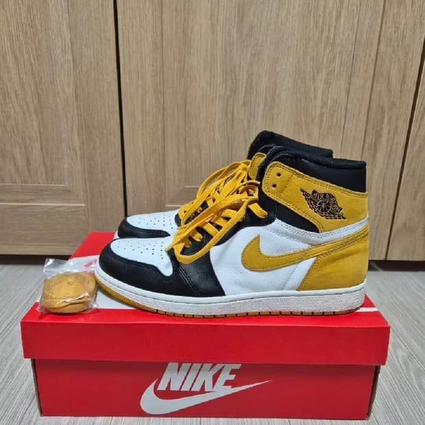 [285] 조던1 옐로우 오커 2017