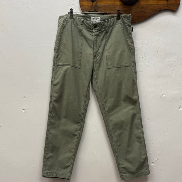 Manual Alphabet Fatigue Baker Trousers