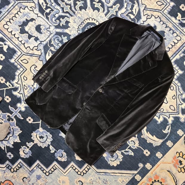 던힐 벨루어 자켓