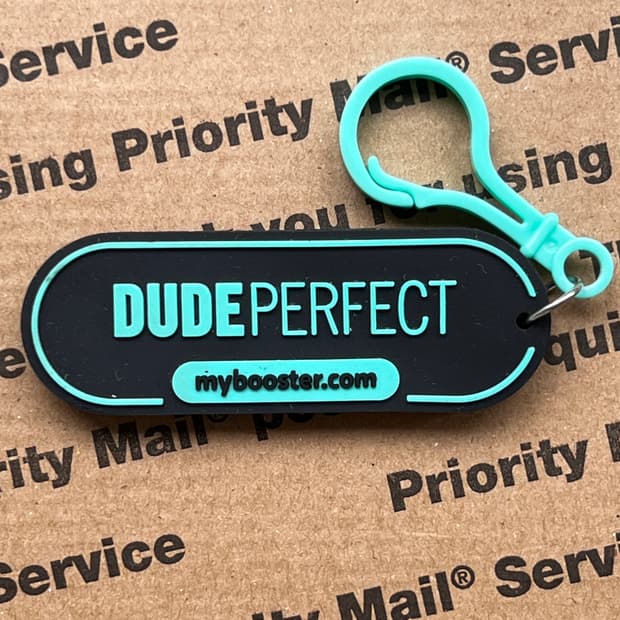 90s vtg DUDE PERFECT Keyring