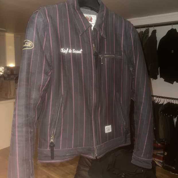 인디안 모터사이클 바이커 워크 자켓 (large)