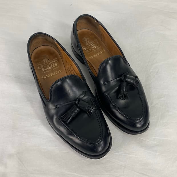 크로켓앤존스 카벤디쉬2 테슬 로퍼 size6.5 <63>