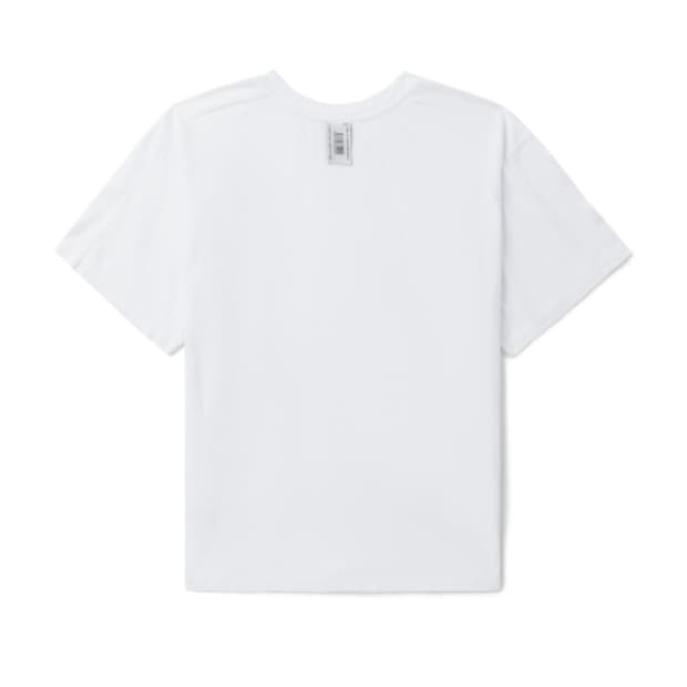 Prototypes double white relaxed tee