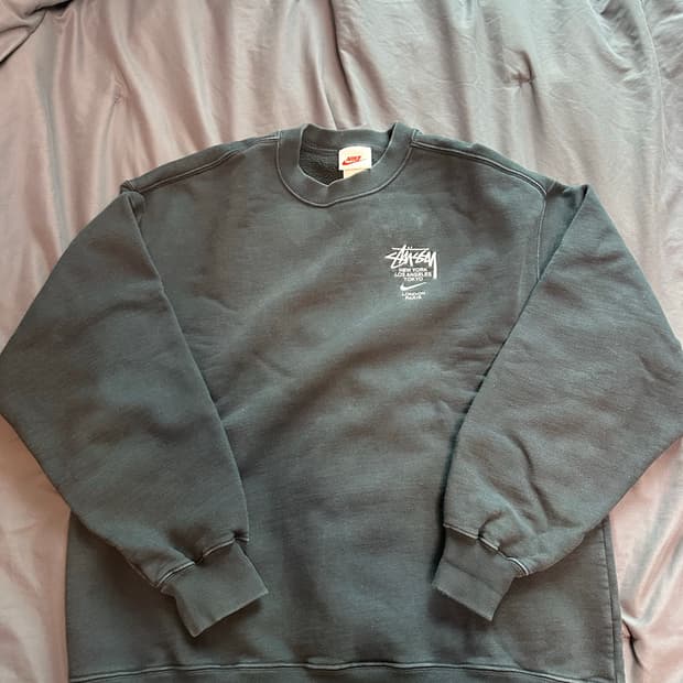 [M]스투시 나이키 크루넥