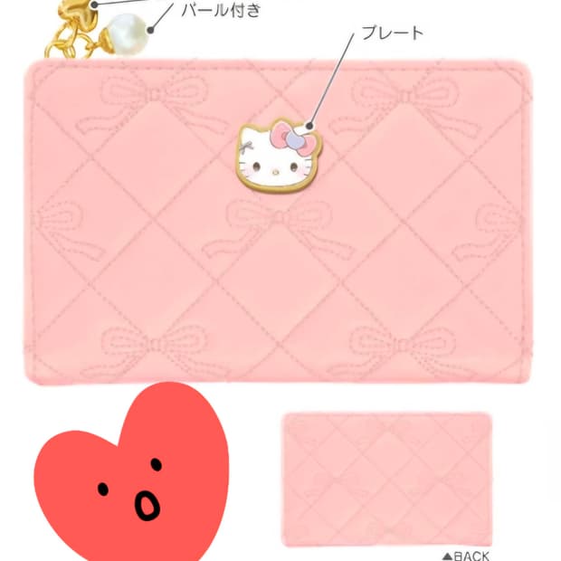 산리오 헬로키티 리본지갑