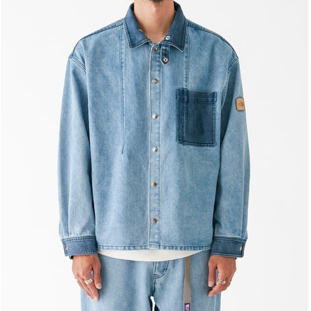 노스페이스 퍼플라벨 재팬 인디고 L