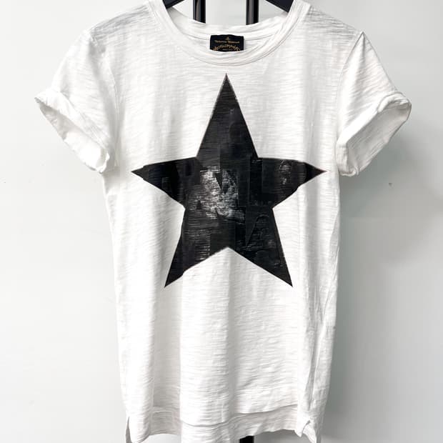 비비안웨스트우드 앙글로마니아 빅 스타 티셔츠