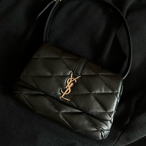 생로랑 블랙 숄더백