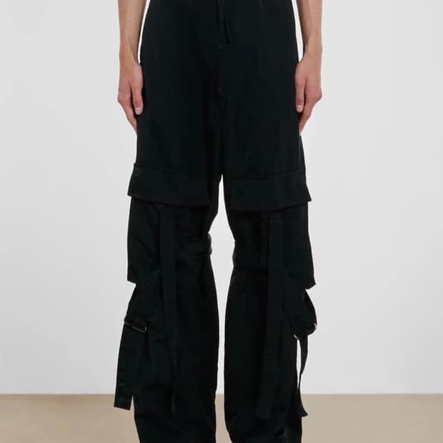 드리스반노튼 스트랩 팬츠 M