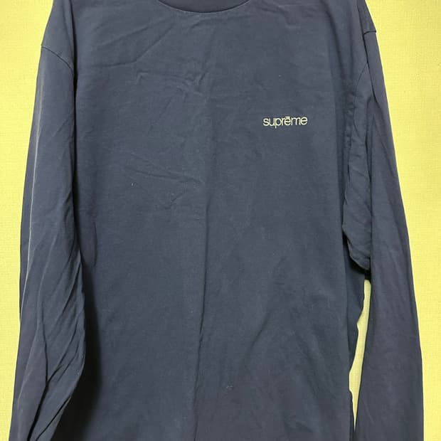 슈프림 22FW 롱 슬리브 티셔츠
