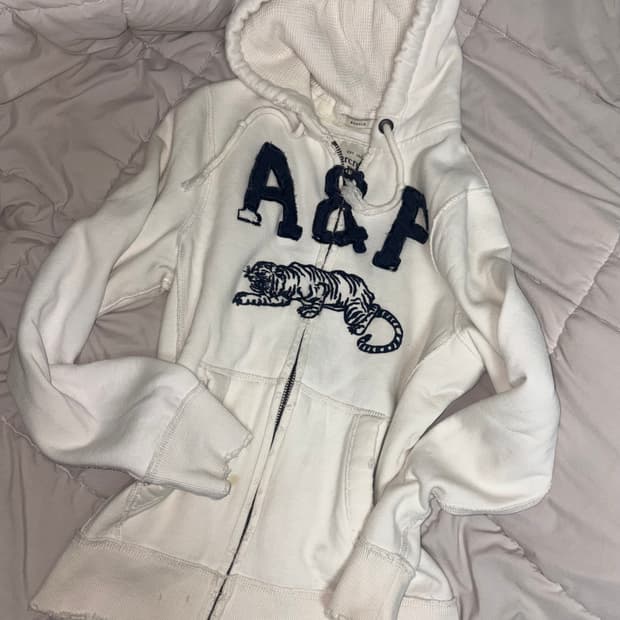 아베크롬비 호랑이 후드집업 s