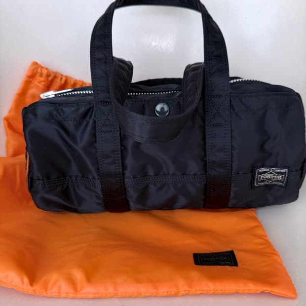 Poter 탱커 더플백 S 블랙