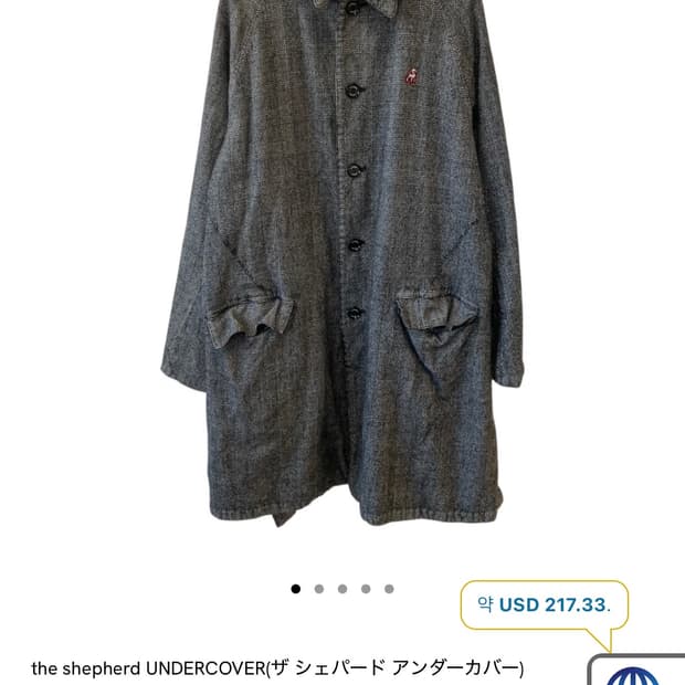 Shepherd (언더커버) 17aw coat