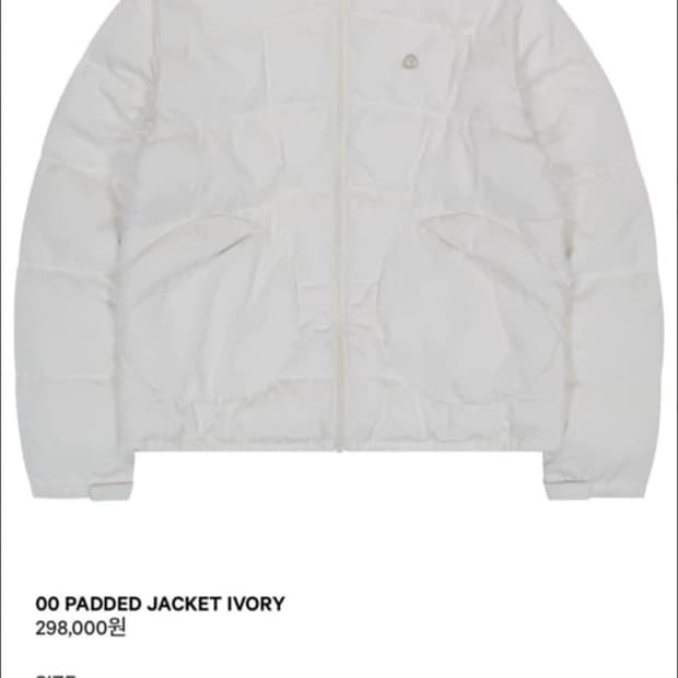코이세이오 00 PADDED JACKET IVORY 패딩
