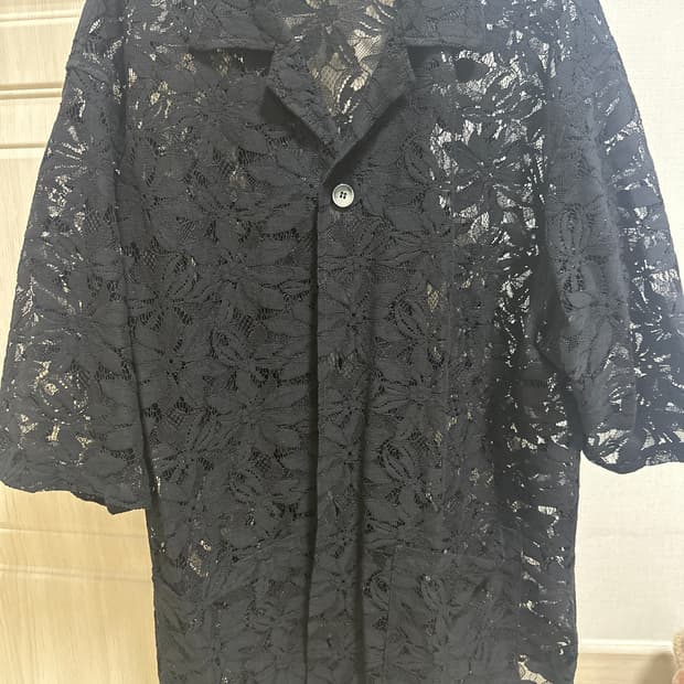 니들스 플라워 씨스루 셔츠