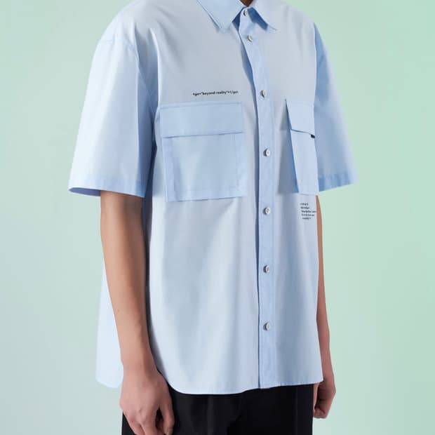 105) 청 엔엔엔원 오버사이즈 셔츠 남방 우영미 크리에이티브 디렉터