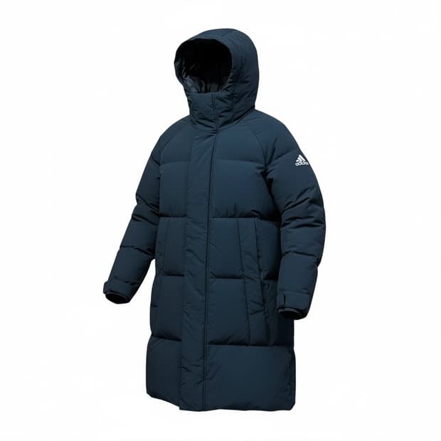 아디다스 다운 롱 패딩