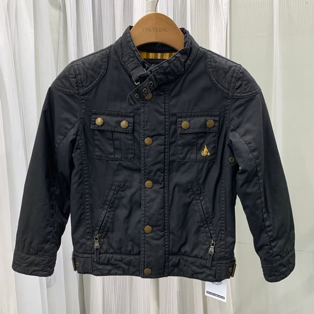 빈폴 BEAN POLE 키즈 왁스 워싱 빈티지 자켓 1614