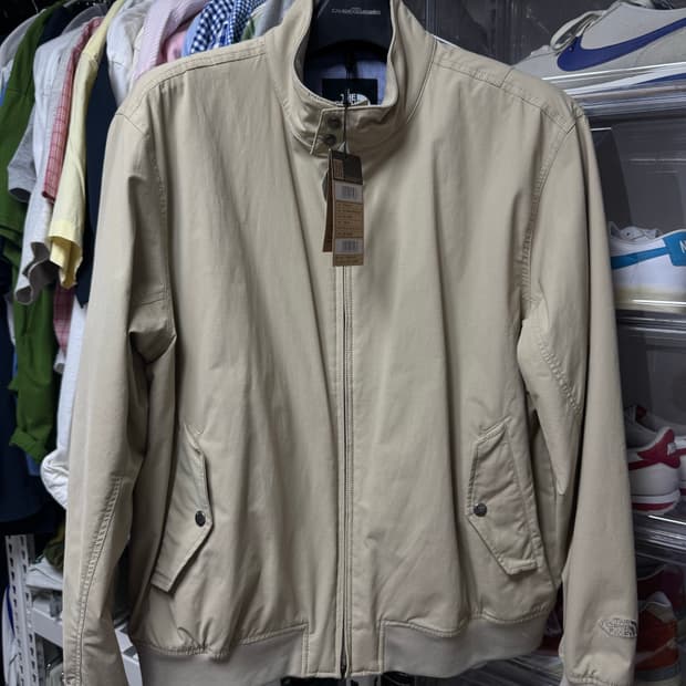 노스페이스 퍼플라벨맛 헤링턴 자켓 베이지 XL