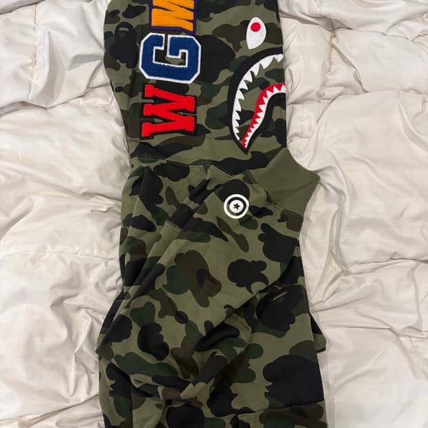 [최상급] M 베이프 샤크후드 녹계 그린