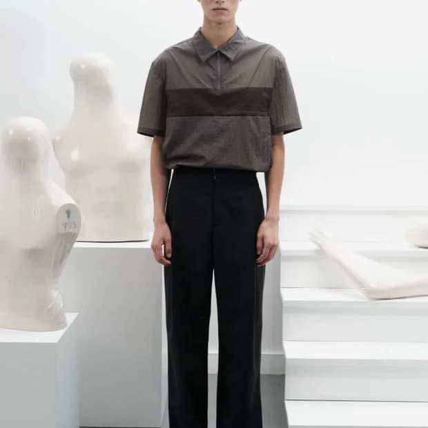 아모멘토 25SS Wool Wide Pants
