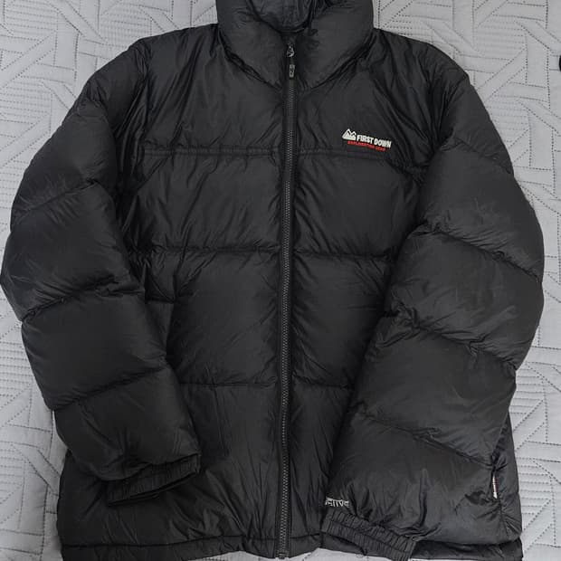 퍼스트 다운 패딩 점퍼 L