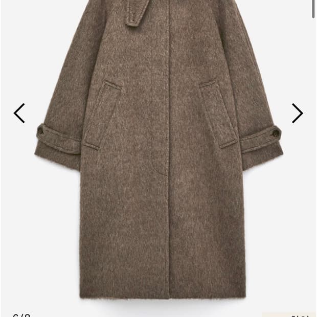 [아르켓] 울 알파카 블렌드 코트