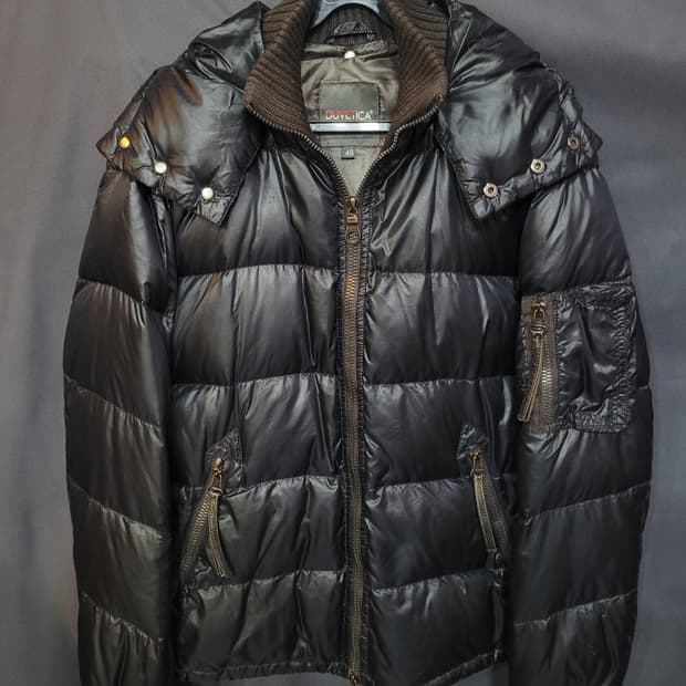 DUVETICA 듀베티카 빈티지 다운 숏패딩 자켓