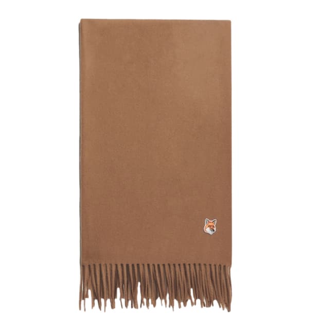 택ㅇ새제품) 메종키츠네 울 머플러 베이지