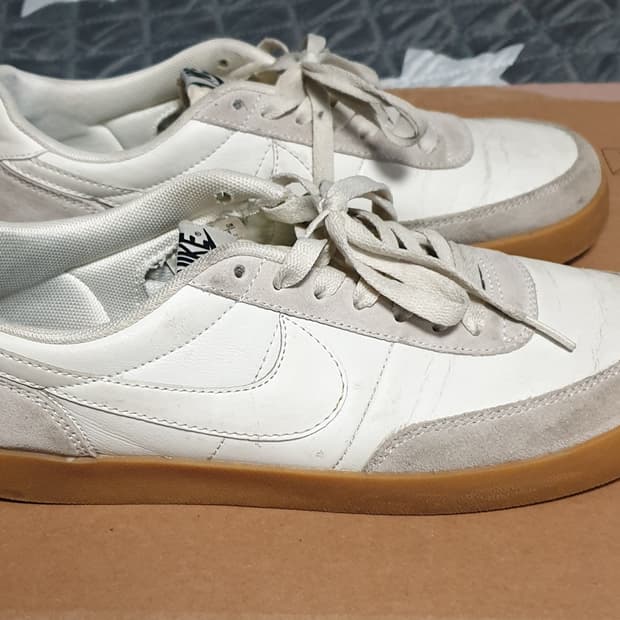 나이키 킬샷2 레더 스니커즈 화이트 (270)