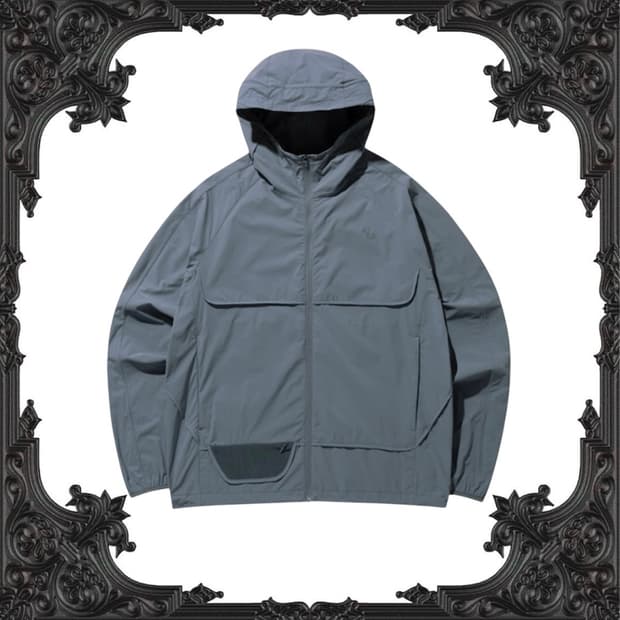 산산기어 바인딩 자켓 스틸블루