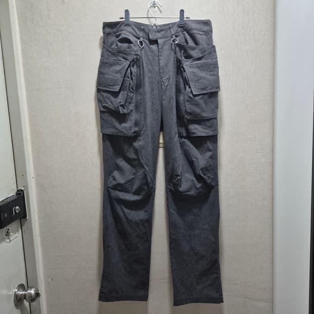 (XL) 우마미즘 레이어드 카고 트라우저