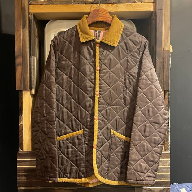 라벤햄 퀼팅자켓