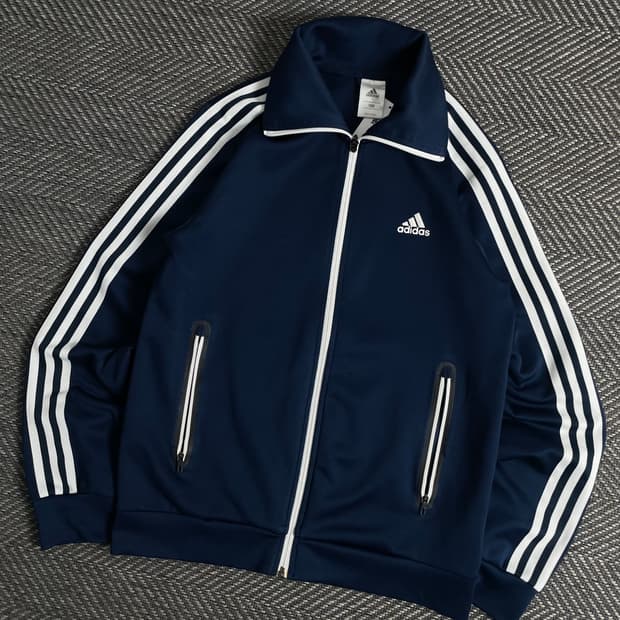 아디다스 에센셜 네이비 트랙탑 져지 y 3222