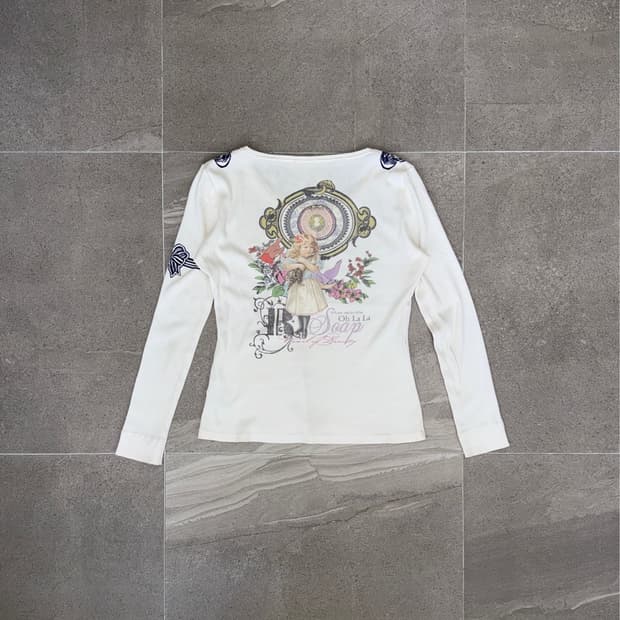 Oilily vintage graphic loose sleeve