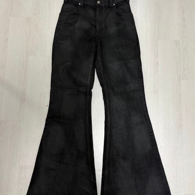 ifeellucky Waxed Flared Denim