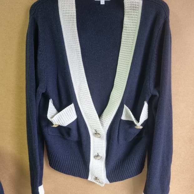 끌로디피에로 여성 울 가디건 