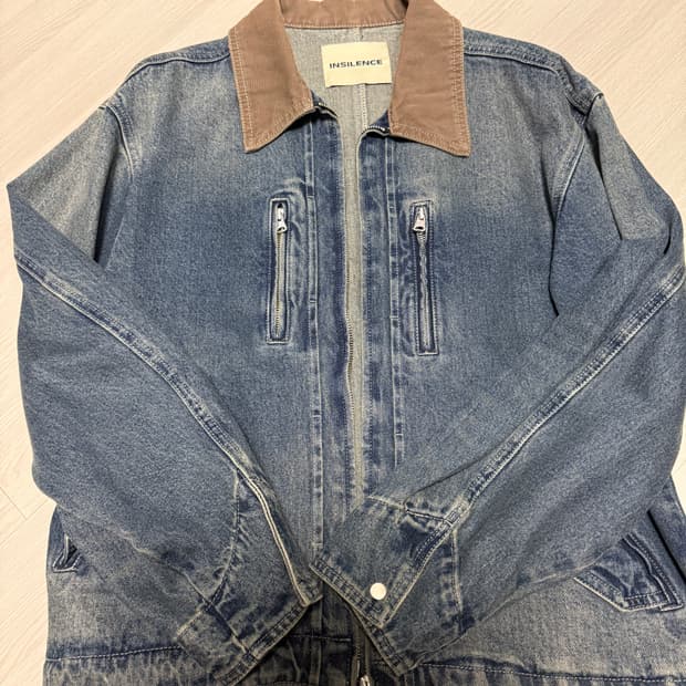 인사일런스 데님 자켓