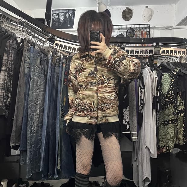 리버서블 봄버자켓