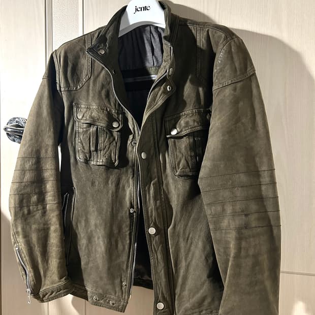 Series Sheep Skin Biker Jacket