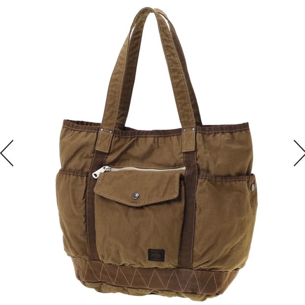 요시다 포터 크랙 토트백 코요테