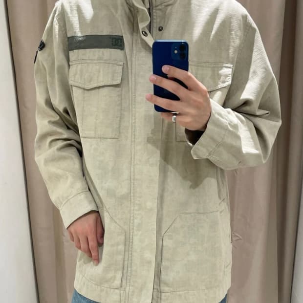 DC SHOES 베이지 밀리터리 필드 자켓 R2707